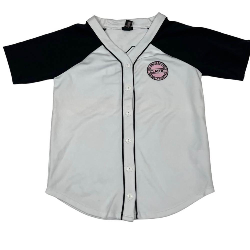 Forever 21 Girls Baseball Jersey Sz 9/10